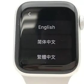 Apple Apple Watch SE2 40mm Cellular スターライトアルミニウムケース/スターライトスポーツバンド(S/M) MRFX3J/A