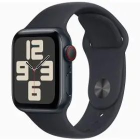 Apple Apple Watch SE2 40mm Cellular ミッドナイトアルミニウムケース/ミッドナイトスポーツバンド(S/M) MRG73J/A