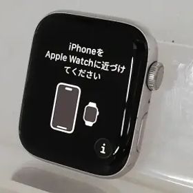 Apple Apple Watch SE2 44mm GPS シルバーアルミニウムケース/ストームブルースポーツバンド(M/L) MREE3J/A