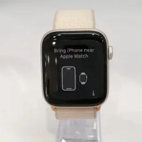 Apple Apple Watch SE2 44mm GPS スターライトアルミニウムケース/スターライトスポーツループ MRE63J/A