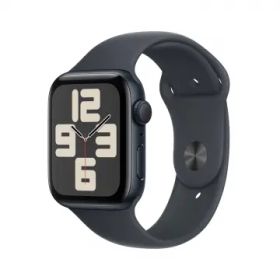 Apple Apple Watch SE2 44mm GPS ミッドナイトアルミニウムケース/ミッドナイトスポーツバンド (M/L) MXEK3J/A
