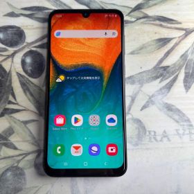 Galaxy A30 ブラック 64GB SIMロック解除済み