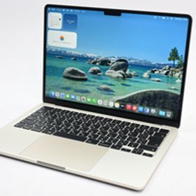 [中古]Apple MacBook Air 13インチ M2(8コアCPU/8コアGPU) 256GB スターライト MLY13J/A