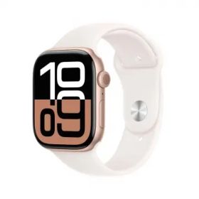 Apple Apple Watch Series10 46mm Cellular ローズゴールドアルミニウムケース/ライトブラッシュスポーツバンド (M/L) MWY73J/A