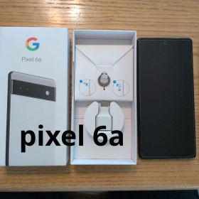 美品Google Pixel 6a 本体 ホワイト 付属品あり