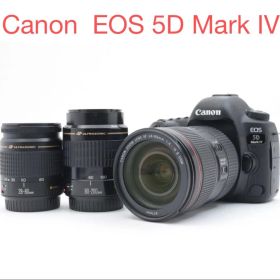 保証付き/Canon EOS 5D Mark IV トリプルレンズセット