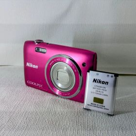 Nikon COOLPIX S3500 ピンク 美品 バッテリー付き！