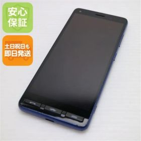 美品 A001KC Y!mobile かんたんスマホ2 ネイビー スマホ 白ロム 土日祝発送OK 00000
