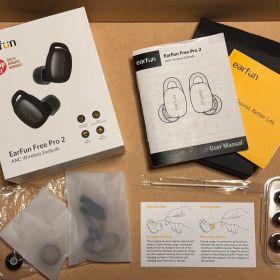 EarFun Free Pro 2 ワイヤレスイヤフォン空箱 イヤーチップ