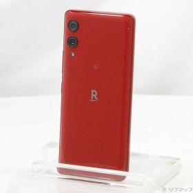 【中古】楽天 Rakuten Hand 5G 128GB クリムゾンレッド P780 楽天 SIMフリー 【269-ud】