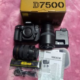 NIKON D7500・レンズ2本・ストロボセット