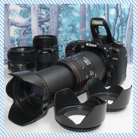 ❤️高性能の詰まった軽量ボディ❤️ニコン D7500 トリプルレンズ❤️