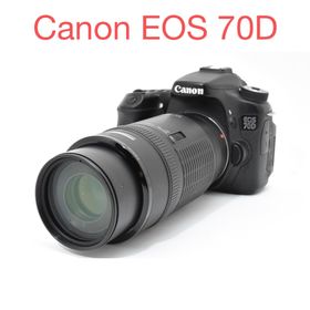 キヤノン(Canon)のデジタル一眼レフカメラCanon EOS 70D望遠レンズセット(デジタル一眼)