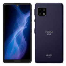 【SIMロック解除済】docomo AQUOS sense5G SH-53A ニュアンスブラック SHARP 当社3ヶ月間保証 中古 イオシス