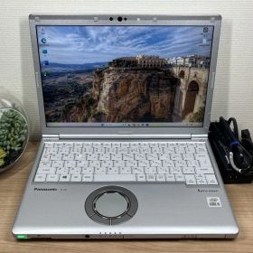 美品・DVDモデル＞ 軽量 Panasonic レッツノート CF-SV9 16GB/SSD256 i5 office2024 ノートPC