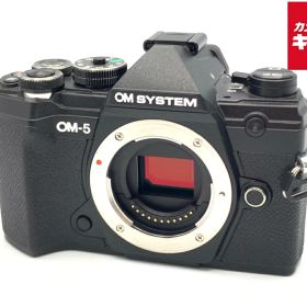 【中古】 【美品】 OM SYSTEM OM-5 ボディ ブラック 【ミラーレス一眼】 【6ヶ月保証】