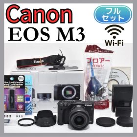 Canon EOS M3 ミラーレス一眼 Wi-Fi スマホ転送 自撮り 初心者