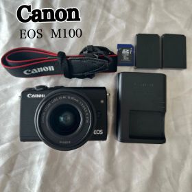 Canon EOS M100 ミラーレスカメラ 充電器 バッテリー SDカード