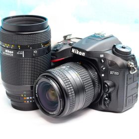 【中級機の大定番】Nikon D7100⭐️ダブルレンズ⭐️スマホ転送OK