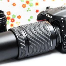 ニコン Nikon D7100☆スマホに転送可♪☆ダブルレンズ☆本格一眼