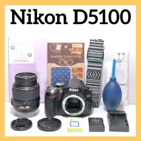 ✨Nikon D5100✨初心者モデル✨手振れ補正付き✨ 一眼レフカメラ
