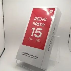 Xiaomi 国内版 【SIMフリー】 Redmi Note 15 Pro 5G グレイシャーブルー 8GB 256GB