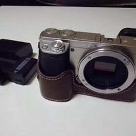 美品完動★ ソニー SONY α6000 ILCE-6000 シルバー 他付属