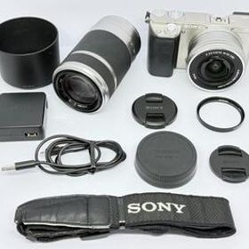 SONY α6000 ダブルズームレンズキット シルバー