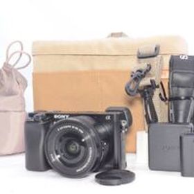 ★2345回ショット数★極美品★ソニーSONYα6000レンズキット E PZ 16-50mmF3.5-5.6OSS【動作確認済】32GBSDカード付き 多言語対応機種
