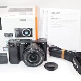 SONY α6000 E PZ16-50 OSS レンズ付き ソニー ボディー [管SO8108