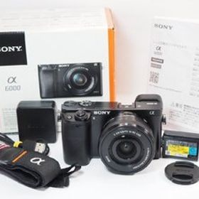 【 1503ショット 】SONY α6000 E PZ16-50 OSS レンズ セット ソニー ボディー [管SO7596]