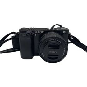 SONY◆デジタル一眼カメラ α6000 ILCE-6000Y ダブルズームレンズキット [ブラック]