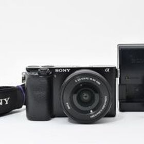 ソニー SONY α6000 ILCE-6000 レンズセット 16-50mm ブラック 現状品 #5031A1757