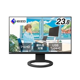 EIZO 疲れ目軽減モニター | FlexScan EV2480-AMZBK | 23.8型フルHD・USB Type-C・ブラック