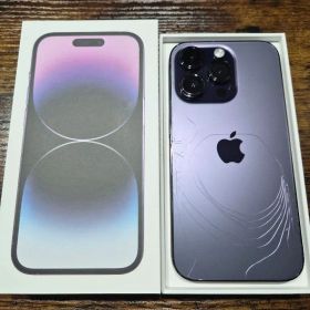 Apple iPhone 14 Pro ディープパープル 本体 箱・付属品付き