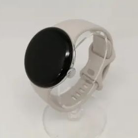 Google Pixel Watch4 LTEモデル 41mm Polished Silver アルミケース/Porcelain アクティブ バンド