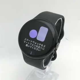 Google Pixel Watch4 LTEモデル 45mm Matte Black アルミケース/Obsidian アクティブ バンド