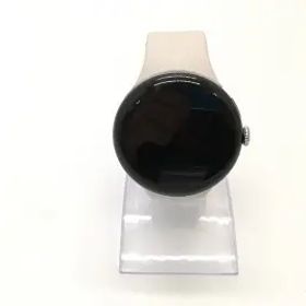 Google Pixel Watch4 Wi-Fiモデル 45mm Polished Silver アルミケース/Porcelain アクティブ バンド