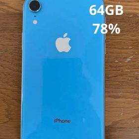 Apple iPhone XR ブルー auSIMロック解除済み