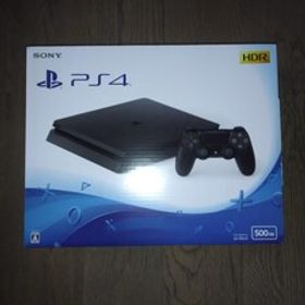新品 SONY PlayStation4本体 ジェット ブラック500GB (CUH-2200AB01)