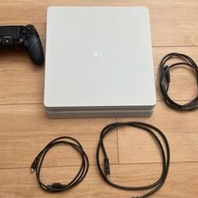 PS4 PlayStation4 グレイシャーホワイト初期化済み