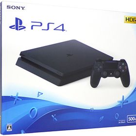 【中古】SONY プレイステーション4 500GB ブラック CUH-2100AB01 コントローラーなし 元箱あり