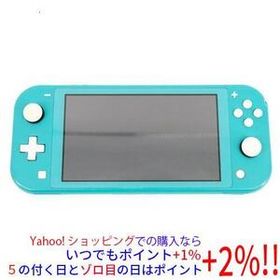 【中古】任天堂 Nintendo Switch Lite(ニンテンドースイッチ ライト) HDH-S-BAZAA ターコイズ 本体のみ 本体・液晶画面いたみ