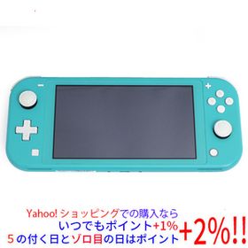 【中古】任天堂 Nintendo Switch Lite(ニンテンドースイッチ ライト) HDH-S-BAZAA ターコイズ 本体のみ
