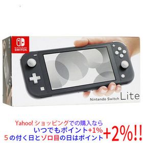 【新品訳あり(箱きず・やぶれ)】 任天堂 Nintendo Switch Lite(ニンテンドースイッチ ライト) HDH-S-GAZAA グレー