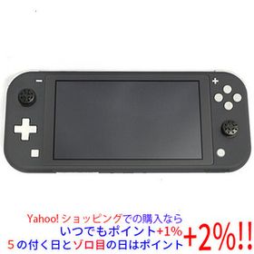 【中古】任天堂 Nintendo Switch Lite(ニンテンドースイッチ ライト) HDH-S-GAZAA グレー 本体のみ スティックゴムなし