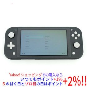 【中古】任天堂 Nintendo Switch Lite(ニンテンドースイッチ ライト) HDH-S-GAZAA グレー 本体のみ 本体・液晶画面いたみ