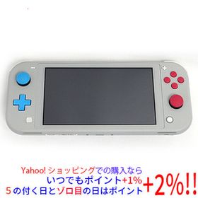 【中古】任天堂 Nintendo Switch Lite(ニンテンドースイッチ ライト) HDH-S-GBZAA ザシアン・ザマゼンタ 本体のみ 液晶画面いたみ