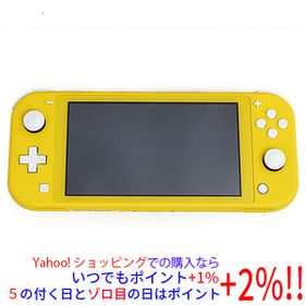 【中古】任天堂 Nintendo Switch Lite(ニンテンドースイッチ ライト) HDH-S-YAZAA イエロー 本体のみ いたみ