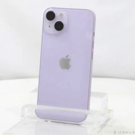 ソフマップ 〔中古品〕 iPhone14 128GB パープル MPUY3J／A SIMフリー【344】